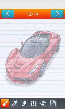 Learn to Draw Cars скриншот 6