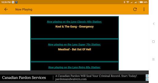 Lynx Internet Radio Network screenshot 8