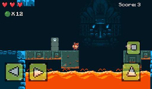 Fantasy Fox - 2D Pixel Platform, retro game screenshot 14