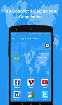 Super VPN Security screenshot 1