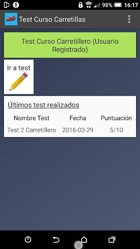 Curso Carretillero. Test Guru. screenshot 2