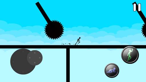 Stickman parkour 3: o simulador de ninja divertido screenshot 2