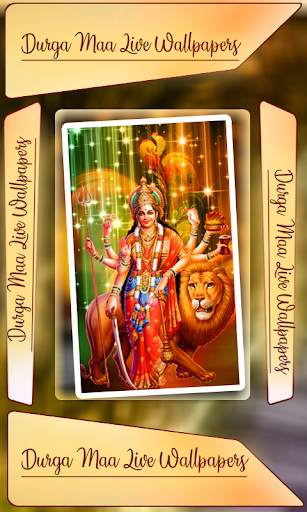 Durga Maa Live Wallpaper 3 تصوير الشاشة