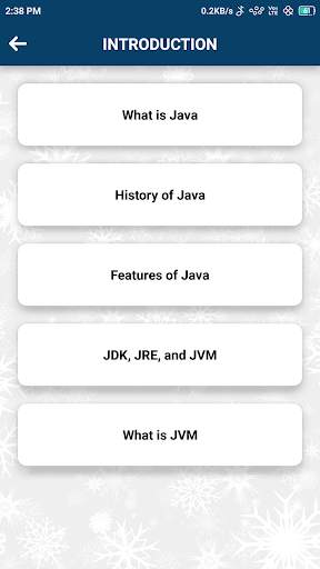 Learn Java (Offline) screenshot 2