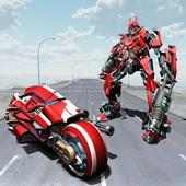 Moto Robot Trasformare Gioco icon
