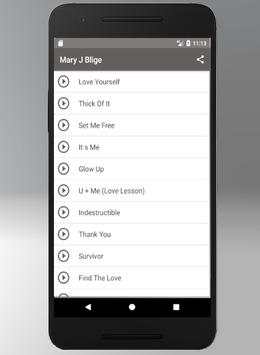 Mary J Blige Songs screenshot 2