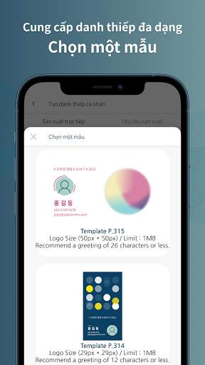 SHIFT - Danh thiếp di động screenshot 2