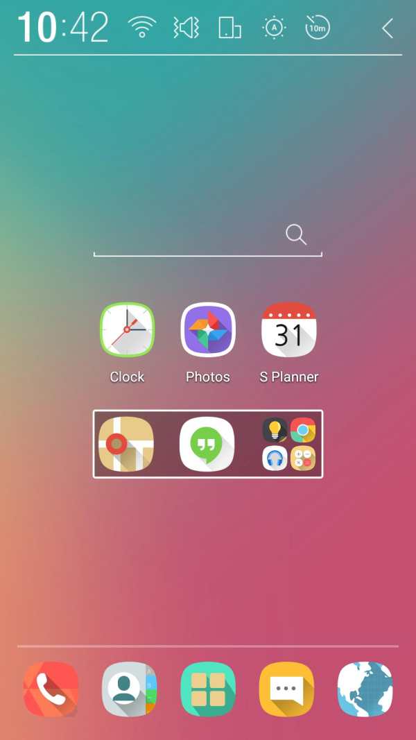 Pure Rainbow Atom Theme screenshot 3