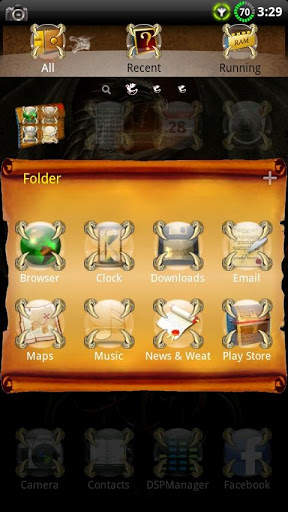Dragon GO Launcher EX Theme screenshot 4
