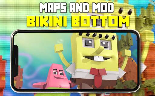 bikini bawah - Sponge  Peta Untuk Minicraft PE screenshot 1