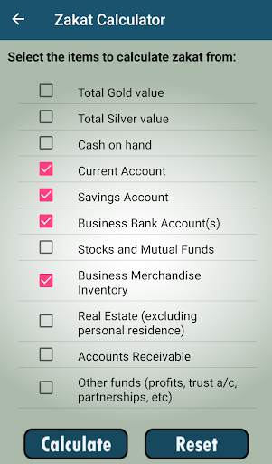 Islamic Zakat Calculator screenshot 4