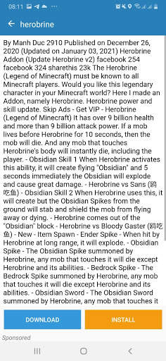 Herobrine Mod For Minecraft screenshot 5