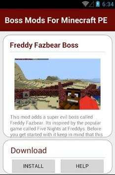 Boss Mods For Minecraft PE screenshot 5