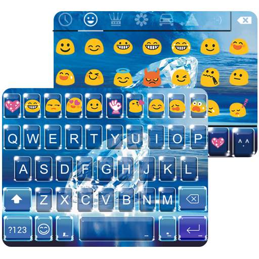 Blue Diamond Emoji Keyboard 1.1.5