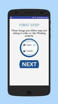 Like app for facebook screenshot 4