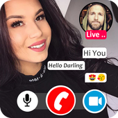Video Ruletka random and Live Chat with Video Call icon