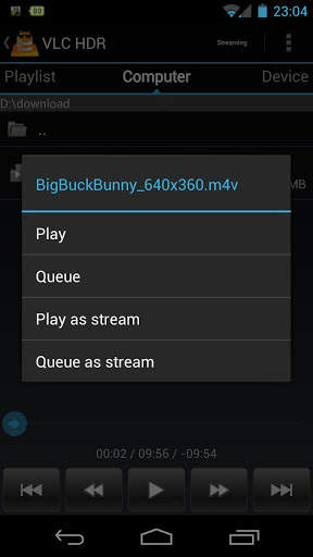 CJ VLC HD Remote (  Stream) screenshot 6
