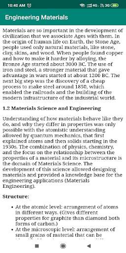 Electrical Engg. Materials скриншот 3