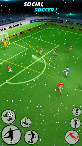 Soccer Kicks Strike Game screenshot 2