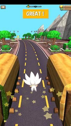 Subway Soni Blue Hedgehog Dash - Endless Run Game screenshot 3