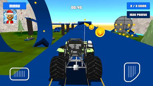 Baby Monster Truck Hot Racing screenshot 7