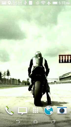 Motorcycle Live Wallpaper screenshot 2