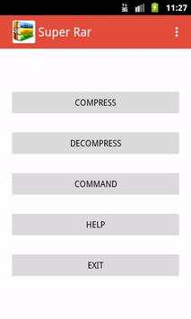 Super Rar screenshot 1