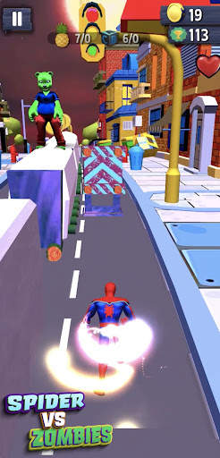 SpiderMan Vs Zombie Ultimate Games screenshot 2