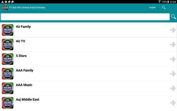 TV Sat Info UnitedArabEmirates screenshot 7