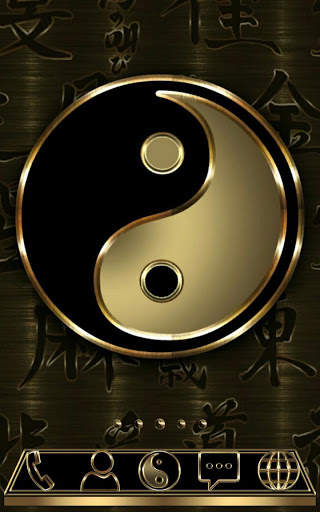 Free Ying Yang  GO Launcher theme screenshot 1