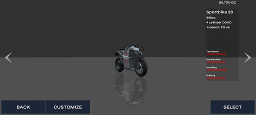 Xtreme Moto 3D screenshot 1