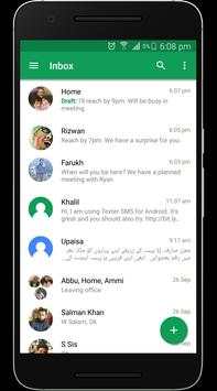 Texter SMS screenshot 1