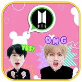 BTS Idol Stickers WA 2.0