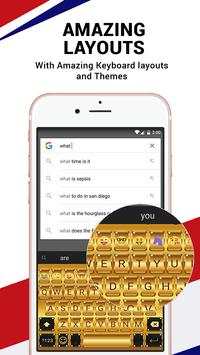 Easy French keyboard 2018 - Fast typing скриншот 4
