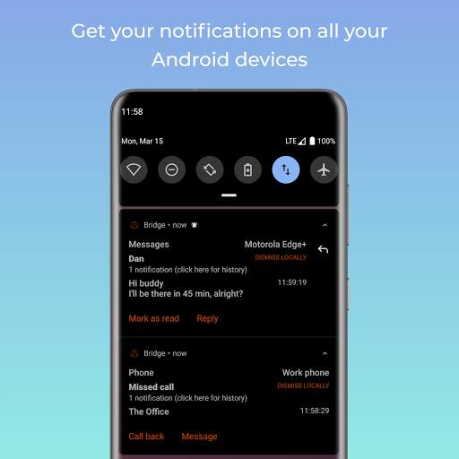 Bridge - mirror notifications скриншот 4