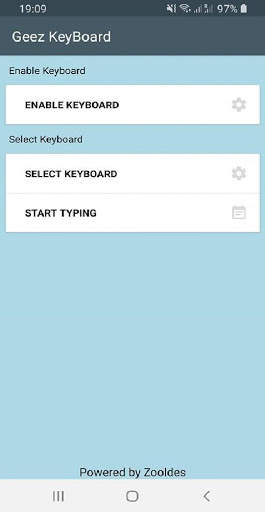 Best Ge'ez Keyboard Free 2020 screenshot 1