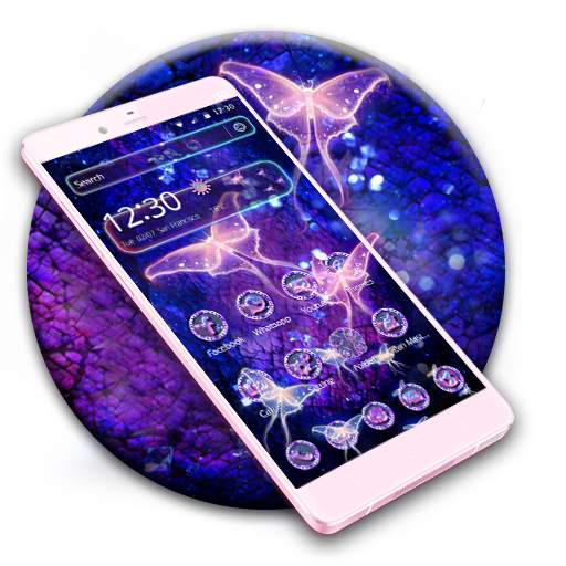 Butterfly Crystal Garden 2D Theme 1.1.1