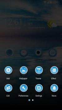The Cool Ocean GO Launcher Theme screenshot 4