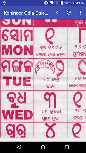 Kohinoor Odia Calendar 2022 screenshot 3