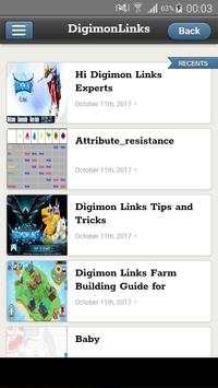 Guide for DigimonLinks screenshot 1