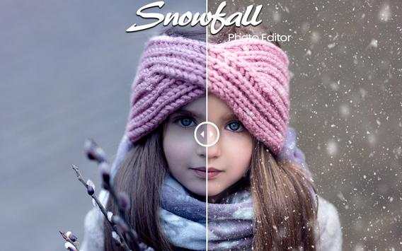 Snowfall Photo Effect: Make Pro Photos Snow Editor 5 تصوير الشاشة
