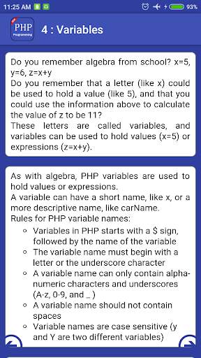 Learn PHP Programming скриншот 4