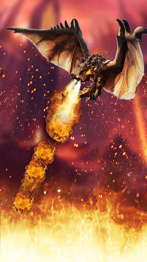 Fire Dragon APUS Live Wallpaper screenshot 3