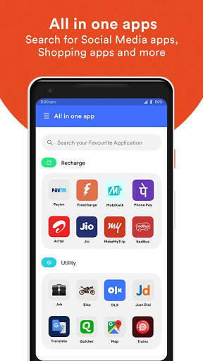 All In One App : All Shopping App, Social Network screenshot 4