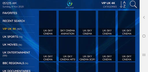 IPTV Shop - The Smart IPTV Player with Playlist screenshot 5