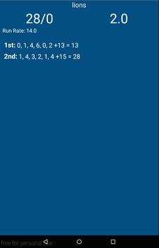 Cricket Scoring screenshot 12