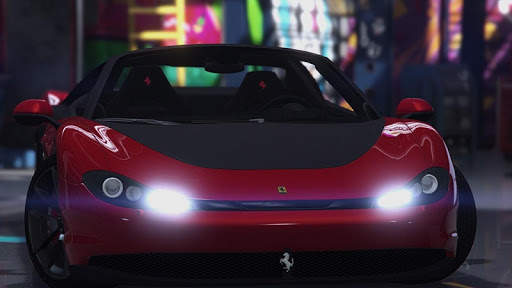 Red Ferrari Cars Wallpaper screenshot 2