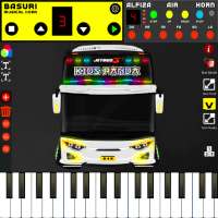 Bus Telolet Basuri Pianika logo