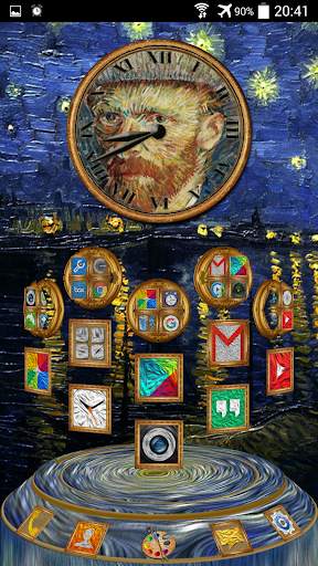 Next Launcher 3D Theme VanGogh screenshot 5