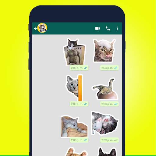 Best Cat Stickers for Chat WAStickerApps 2020 screenshot 4